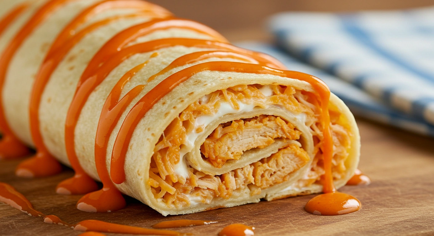 Buffalo Chicken Pinwheels